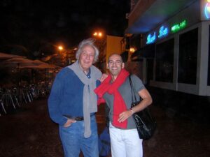 EN EL FESTIVAL DE CINE LAS PALMAS, CON WILLLIAM KLEIN. 2006 EN EL FESTIVAL DE CINE LAS PALMAS, CON WILLLIAM KLEIN. 2006