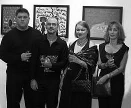 EN EXPO DE ZOÉ VALDÉS EN GAINZA GALLERY, MIAMI. 2005 EN EXPO DE ZOÉ VALDÉS EN GAINZA GALLERY, MIAMI. 2005